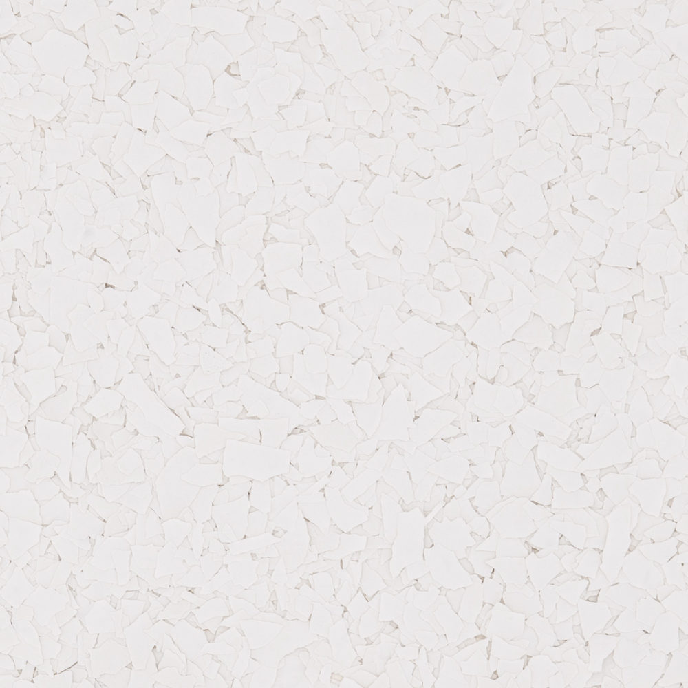 Semi-Transparent White Flake F2250