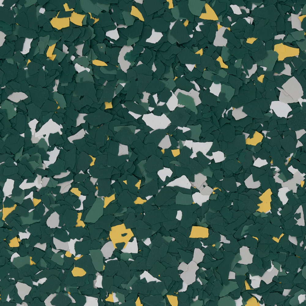 Green and Gold Flake FB-982